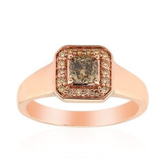 Anillo en oro con Diamante rosa de Francia de Argyle VS1