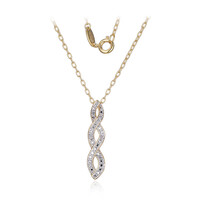 Collar en latón con Diamante I3 (I) (Juwelo Style)