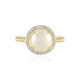 Anillo en plata con Perla blanca Freshwater