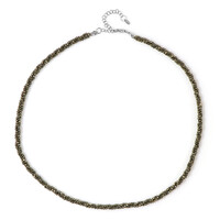 Collar en plata con Pirita