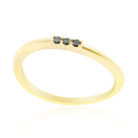 Anillo en oro con Diamante verde I1 (de Melo)