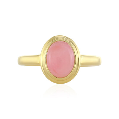 Anillo en plata con Ópalo rosa