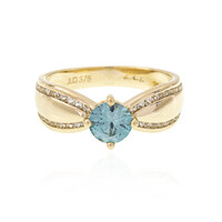 Anillo en oro con Zircón de Ratanak Kirí (de Melo)