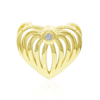 Colgante en plata con Diamante I1 (G)