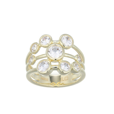 Anillo en plata con Zircón (Adela Silber)