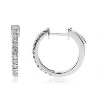 Pendientes en oro con Diamante I1 (H)  (CIRARI)