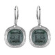 Pendientes en plata con Fuchsita (dagen)