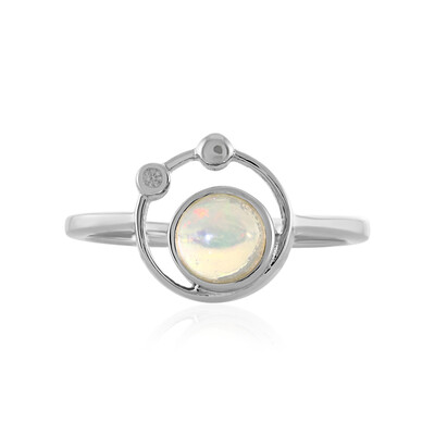 Anillo en plata con Ópalo de Welo
