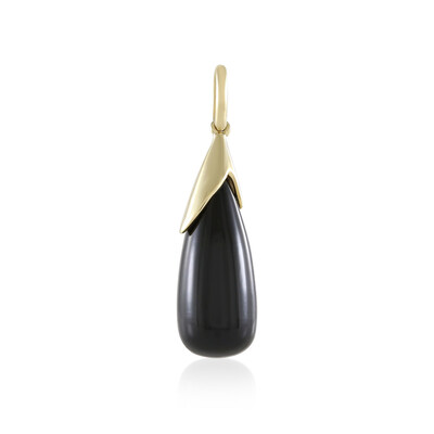 Colgante en oro con Ónix negro