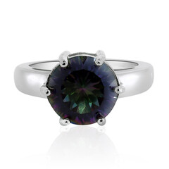 Anillo en plata con Cuarzo místico