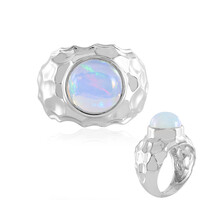 Anillo en plata con Ópalo de Welo(Adela Silber)