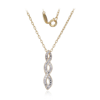 Collar en latón con Diamante I3 (I) (Juwelo Style)