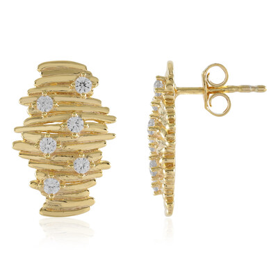 Pendientes en plata con Zircón (MONOSONO COLLECTION)