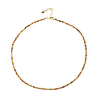 Collar en plata con Turmalina amarilla