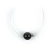 Collar en plata con Shungita