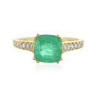 Anillo en oro con Esmeralda de Etiopía (AMAYANI)