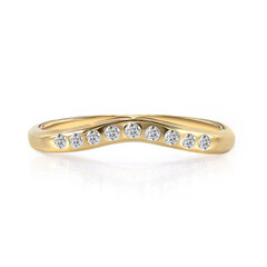 Anillo en oro con Diamante IF (D)