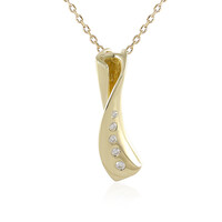 Collar en oro con Diamante limpio a lupa F (LUCENT DIAMONDS)