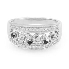 Anillo en plata con Zafiro blanco