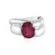 Anillo en plata con Rubí de Madagascar (de Melo)