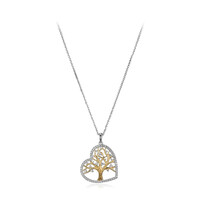 Collar en plata con Zircón