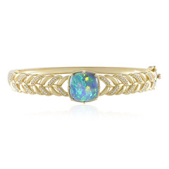 Brazalete en oro con Ópalo de Mezezo (de Melo)