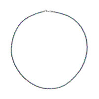 Collar en plata con Hematita mística