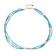 Collar en plata con Perla blanca Freshwater (Riya)