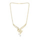 Collar en plata con Topacio blanco