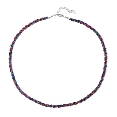 Collar en plata con Rubí