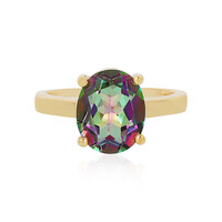 Anillo en plata con Cuarzo místico