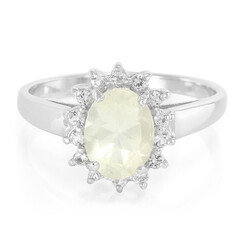 Anillo en plata con Ortoclasa