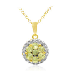 Collar en plata con Peridoto