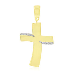 Colgante en plata con Diamante I1 (G)