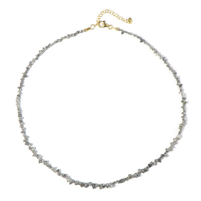 Collar en plata con Diamante plateado