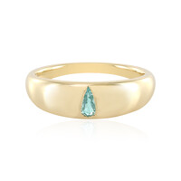 Anillo en oro con Turmalina Paraíba de Brasil (AMAYANI)