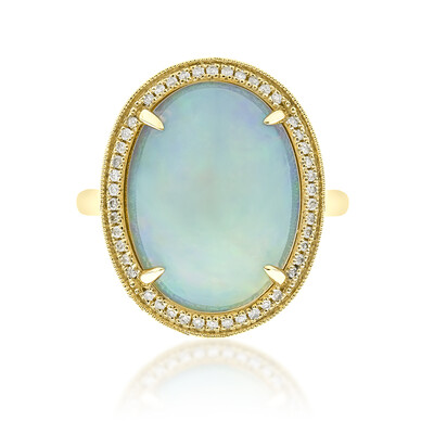 Anillo en oro con Ópalo Welo AAA (CIRARI)