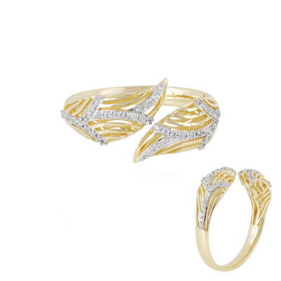 Anillo en oro con Zircón (Ornaments by de Melo)