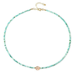 Collar en plata con Piedra del sol