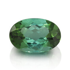 Piedra preciosa con Turmalina verde