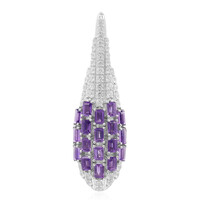 Colgante en plata con Amatista (Remy Rotenier)