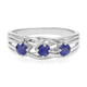 Anillo en plata con Zafiro de Kanchanaburi
