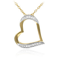 Collar en plata con Diamante I3 (I)
