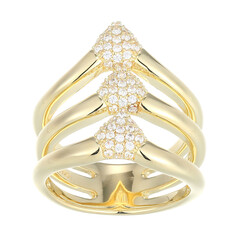 Anillo en plata con Zircón (Adela Silber)