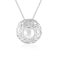 Collar en oro con Perla Freshwater (Ornaments by de Melo)