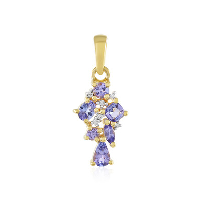Colgante en plata con Tanzanita