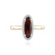 Anillo en oro con Granate de Mozambique (SUHANA)