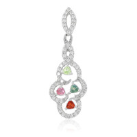 Colgante en plata con Turmalina Paraíba