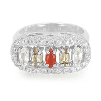 Anillo en plata con Piedra preciosa
