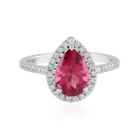 Anillo en oro con Rubelita (AMAYANI)